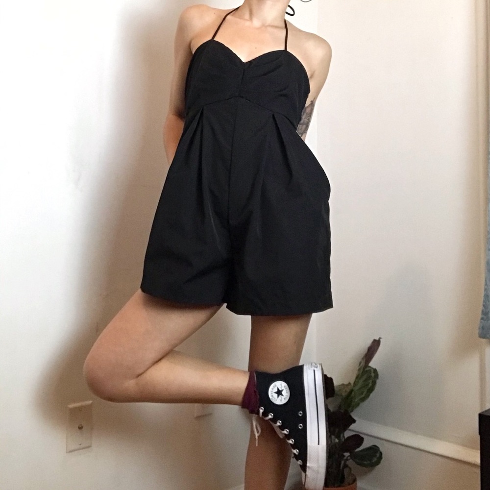 Black Urban Outfitters Romper
